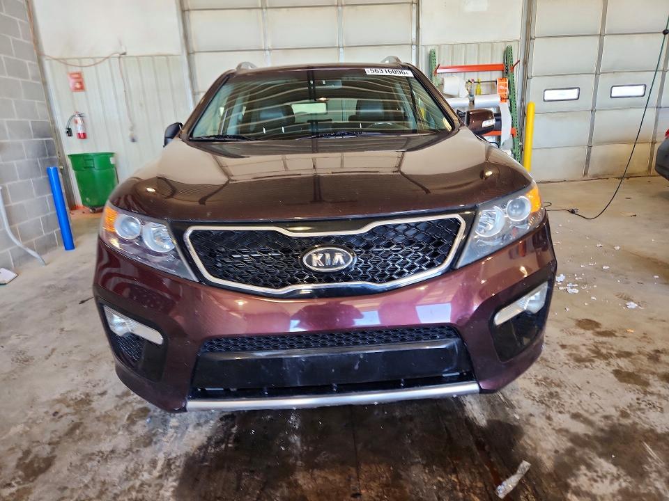2012 Kia Sorento VIN 5XYKW4A29CG264864 COPART salvage auction — REAR END, Il - Salvage Certificate, sold $100 on 2026-07-21 (photo 5)