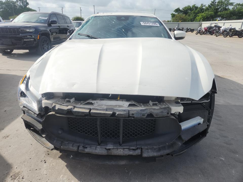 2018 Maserati Quattroporte VIN ZAM56YPAXJ1291793 COPART salvage auction — FRONT END, TX - SALVAGE VEHICLE TITLE, sold $200 on 2026-07-30 (photo 5)