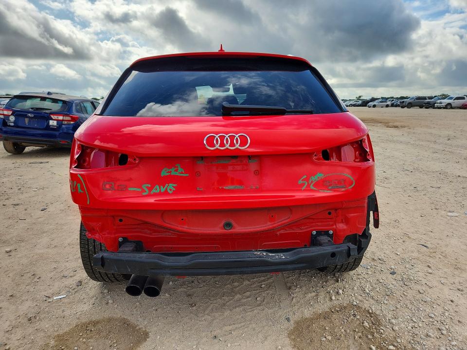 2018 Audi Q3 VIN WA1JCCFS5JR026039 COPART salvage auction — REAR END, Tx - Salvage Vehicle Title, sold $2,400 on 2026-07-23 (photo 6)