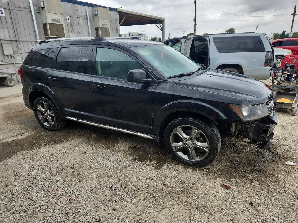 2017 Dodge Journey VIN 3C4PDCGB6HT517135 COPART salvage auction — FRONT END, Ca - Dis/Dlr/Exp App For Dup Clean, sold $525 on 2026-07-09 (photo 4)