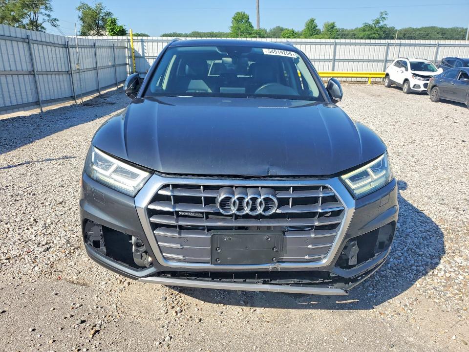 2019 Audi Q5 VIN WA1BNAFY6K2133487 COPART salvage auction — FRONT END, Ia - Cert Of Title-Salvage Title, sold $8,300 on 2026-07-24 (photo 5)