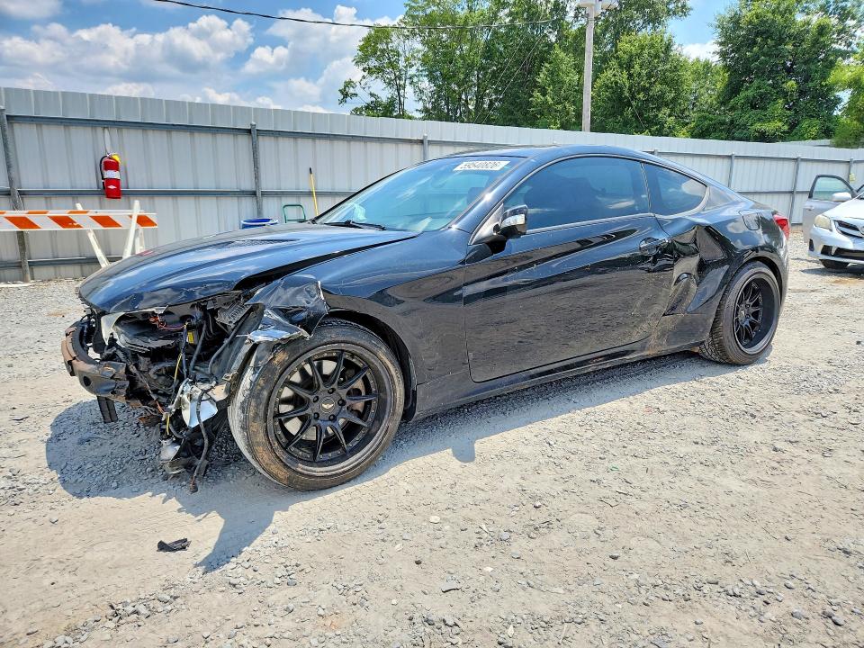 2013 Hyundai Genesis VIN KMHHU6KJ9DU109809 COPART salvage auction — FRONT END, Nc - Salvage Certificate Of Title, sold $350 on 2026-07-29 (photo 1)
