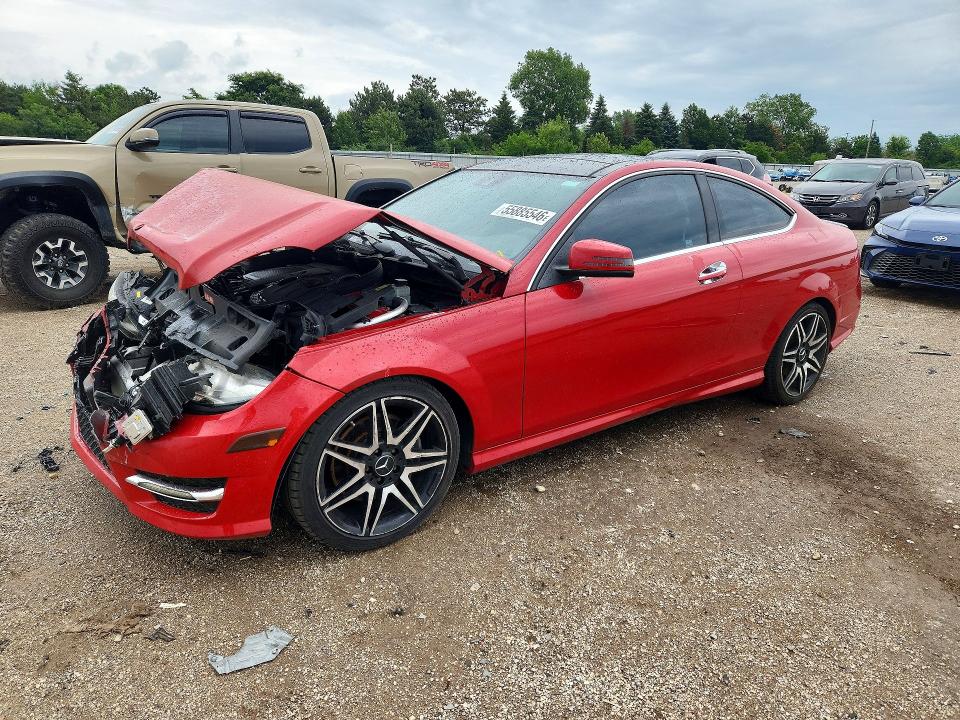 2013 Mercedes-benz VIN WDDGJ8JB1DG034994 COPART salvage auction — FRONT END, Il - Salvage Certificate, sold $875 on 2026-07-16 (photo 1)