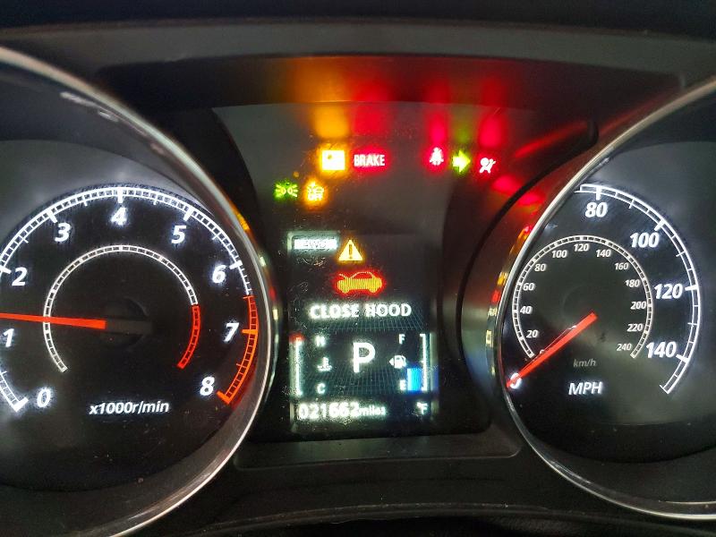 2024 Mitsubishi VIN JA4ARUAU8RU022816 COPART salvage auction — FRONT END, Ny - Mv-907A Salvage Certificate, sold $6,500 on 2026-07-27 (photo 9)