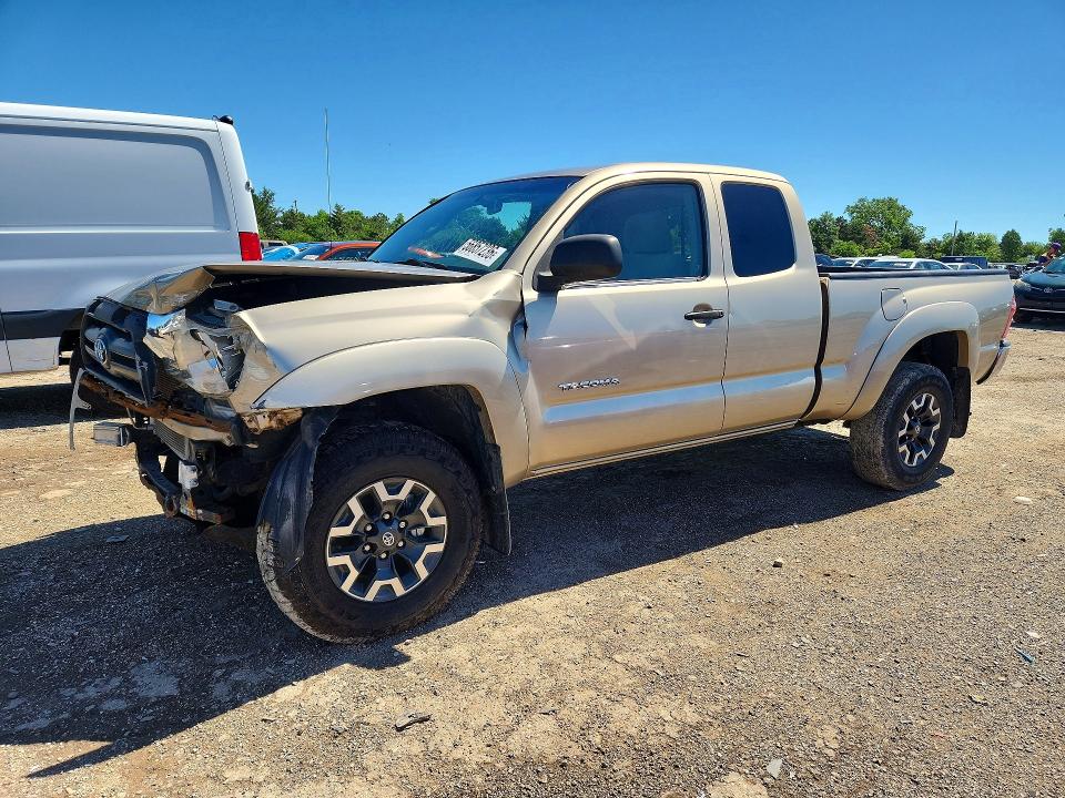 2005 Toyota Tacoma VIN 5TETX62N05Z085174 COPART salvage auction — FRONT END, Il - Salvage Certificate, sold $1,700 on 2026-07-28 (photo 1)