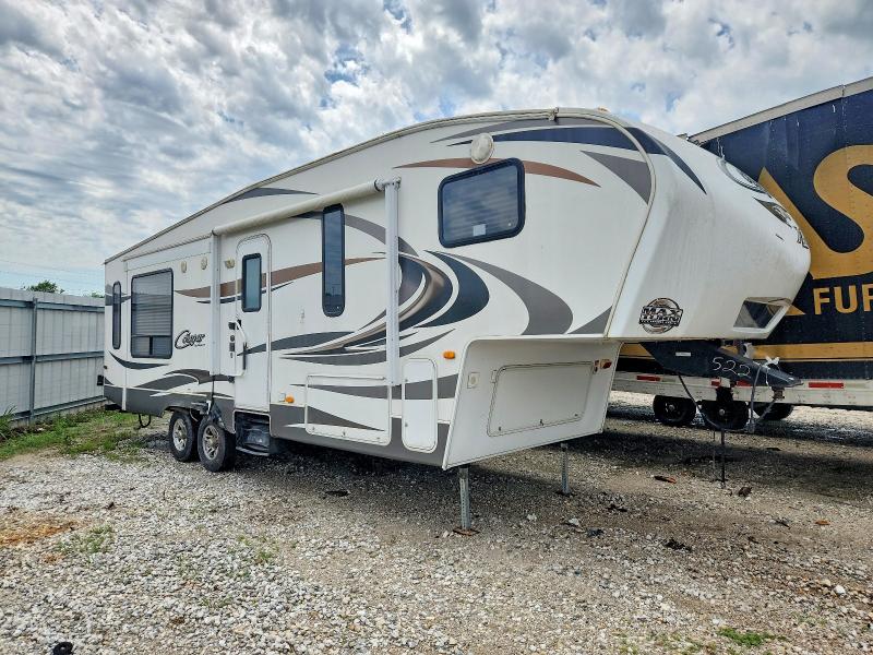 2012 Keystone Cougar VIN 4YDF28S27C2504522 COPART salvage auction — SIDE, MO - SALVAGE CERTIFICATE OF TITLE, sold $2,250 on 2026-07-30 (photo 1)