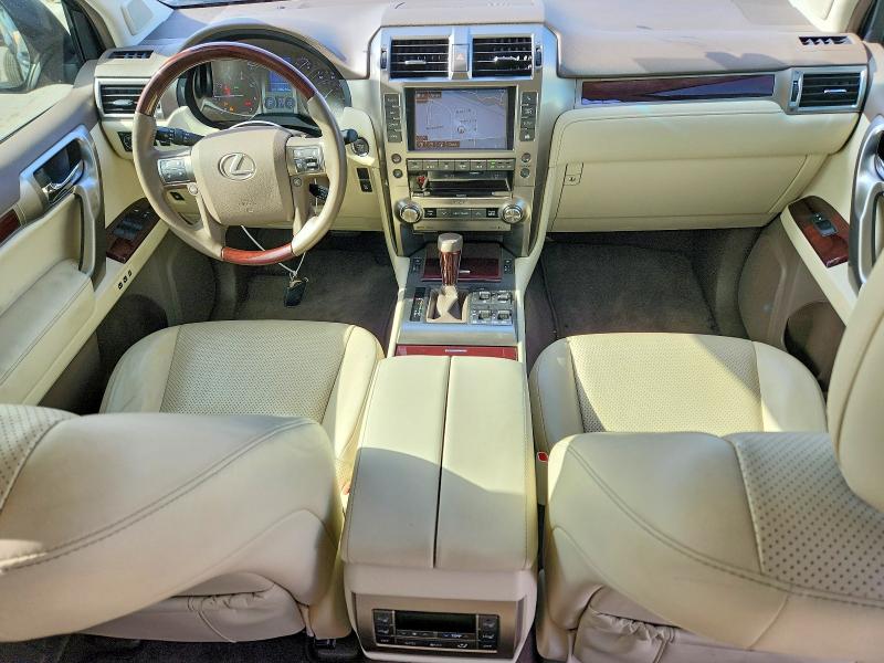 2015 Lexus Gx VIN JTJJM7FX1F5105029 COPART salvage auction — FRONT END, Tx - Salvage Vehicle Title, sold $11,600 on 2026-07-30 (photo 8)