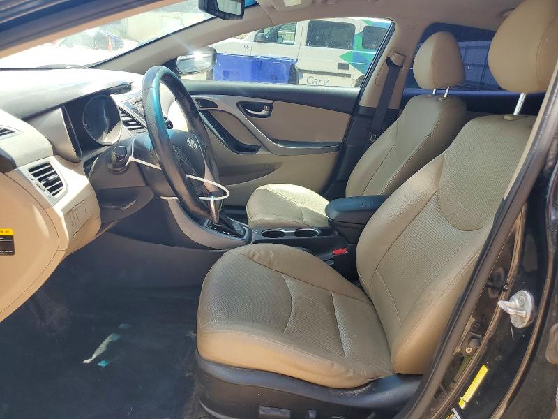 2016 Hyundai Elantra VIN KMHDH4AE2GU520906 COPART salvage auction — REAR END, Sc - Cert Of Title-Salvage, sold $850 on 2026-07-24 (photo 7)