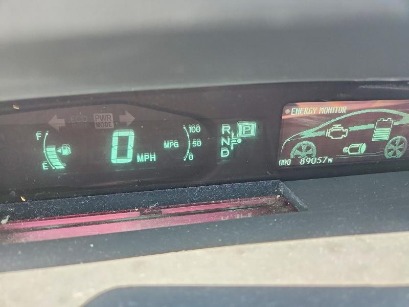 2011 Toyota Prius VIN JTDKN3DU3B1407882 COPART salvage auction — FRONT END, Ca - Salvage Certificate, sold $60 on 2026-07-21 (photo 9)