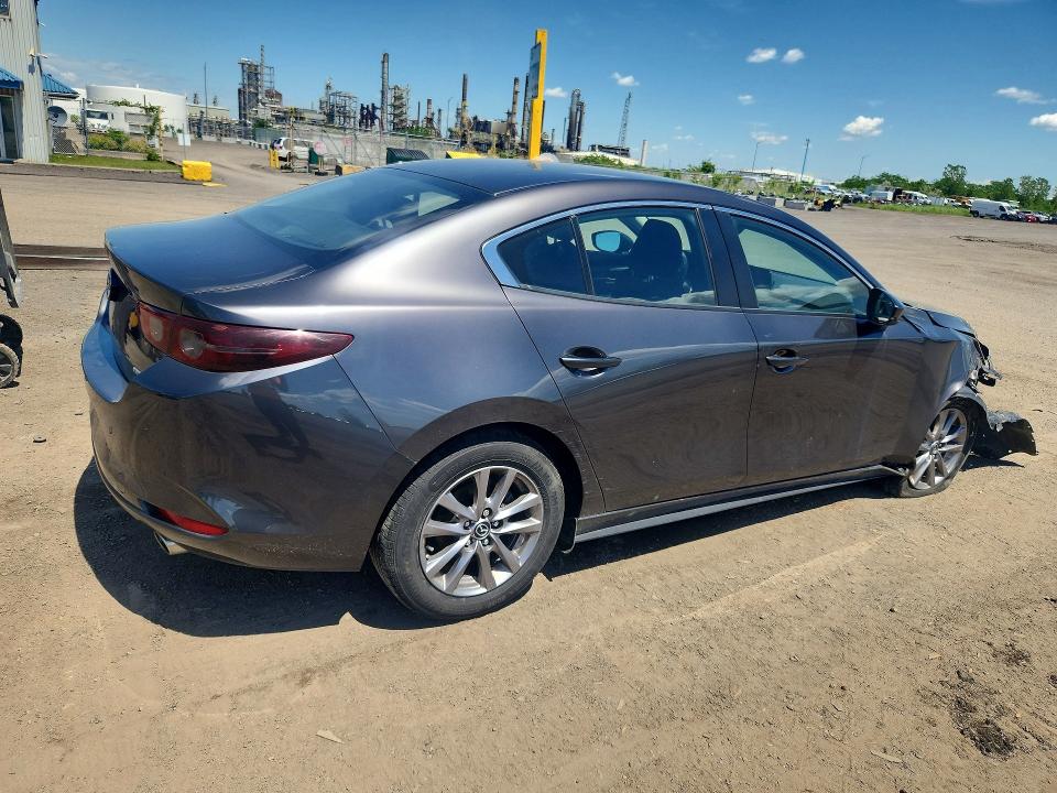 2020 Mazda 3 VIN 3MZBPAB70LM133991 COPART salvage auction — FRONT END, Qc - Gravement Accidente, sold $200 on 2026-07-28 (photo 3)
