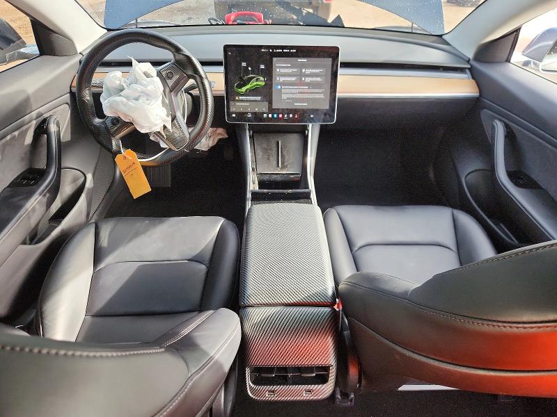 2019 Tesla VIN 5YJ3E1EA2KF464191 COPART salvage auction — FRONT END, Fl - Cert Of Title Slvg Rebuildable, sold $6,000 on 2026-07-31 (photo 8)