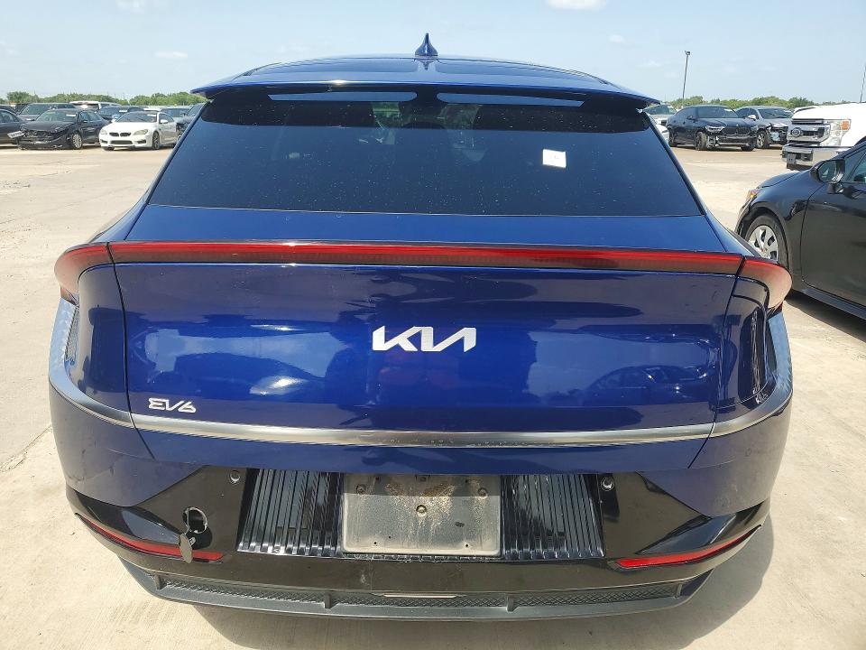 2024 Kia Ev6 VIN KNDC34LA5R5193780 COPART salvage auction — FRONT END, TX - CERTIFICATE OF TITLE, sold $10,100 on 2026-07-13 (photo 6)
