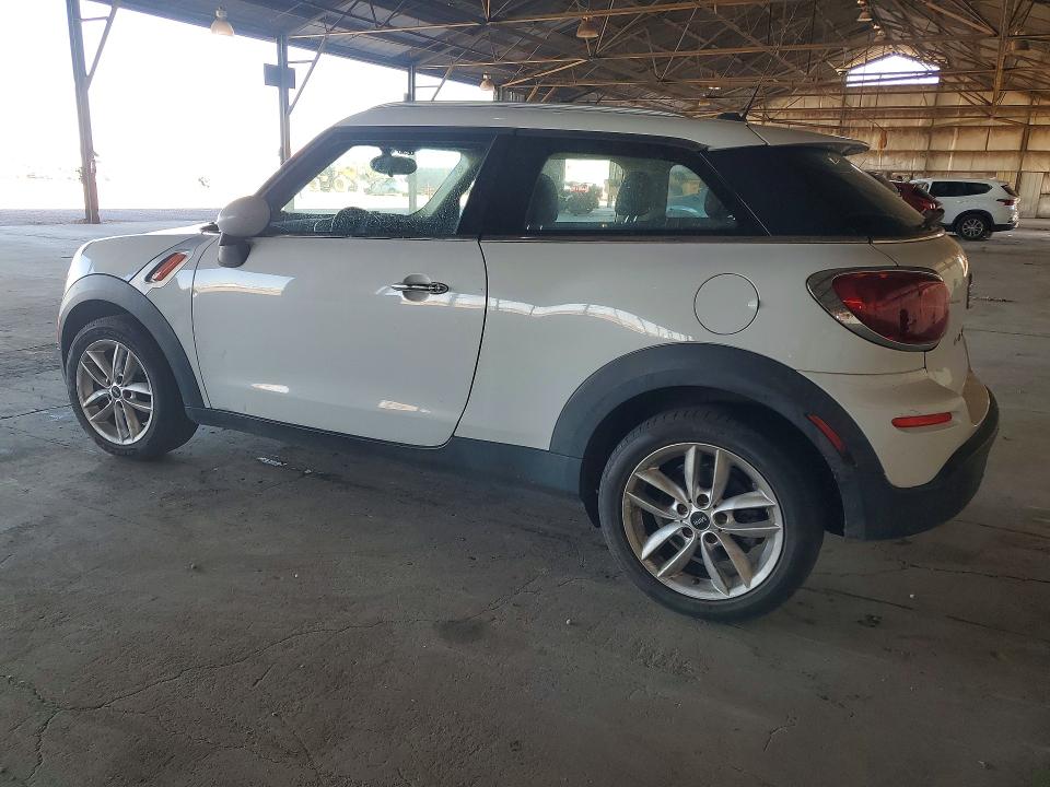 2013 Mini Cooper VIN WMWSS1C55DWN94214 COPART salvage auction — MINOR DENT/SCRATCHES, Az - Certificate Of Title, sold $950 on 2026-07-13 (photo 2)