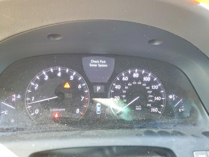 2010 Lexus Ls 460 VIN JTHBL5EF3A5094985 COPART salvage auction — REAR END, CA - SALVAGE CERTIFICATE, sold $4,950 on 2026-07-10 (photo 9)