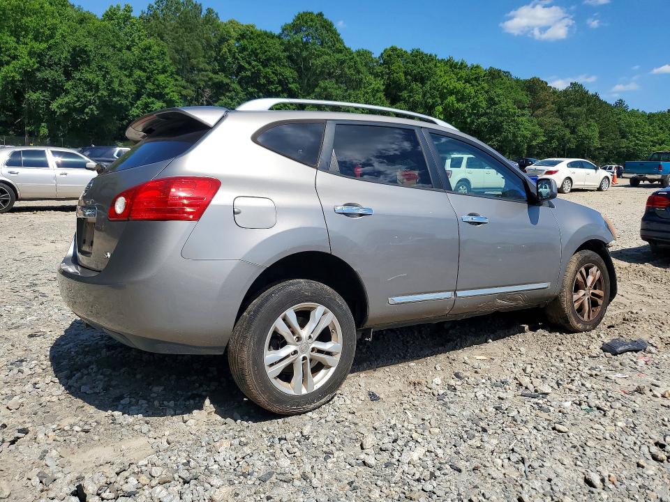 2013 Nissan Rogue VIN JN8AS5MT8DW016728 COPART salvage auction — FRONT END, Ga - Cert Of Title-Salvage, sold $250 on 2026-07-17 (photo 3)