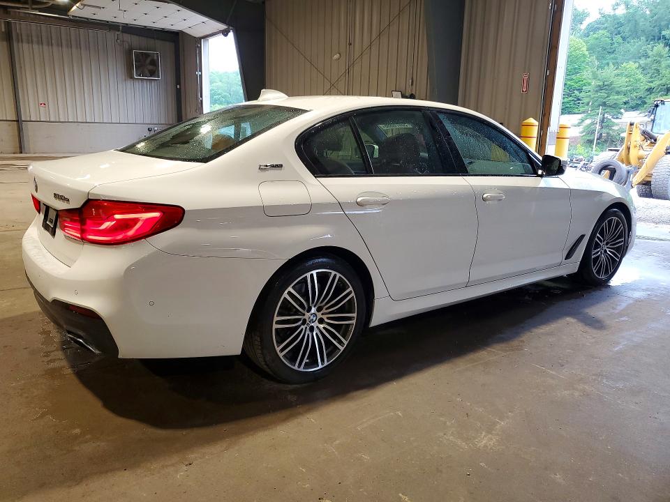 2019 BMW 5er VIN WBAJB1C5XKB376057 COPART salvage auction — MECHANICAL, Pa - Certificate Of Salvage, sold $9,700 on 2026-07-15 (photo 3)