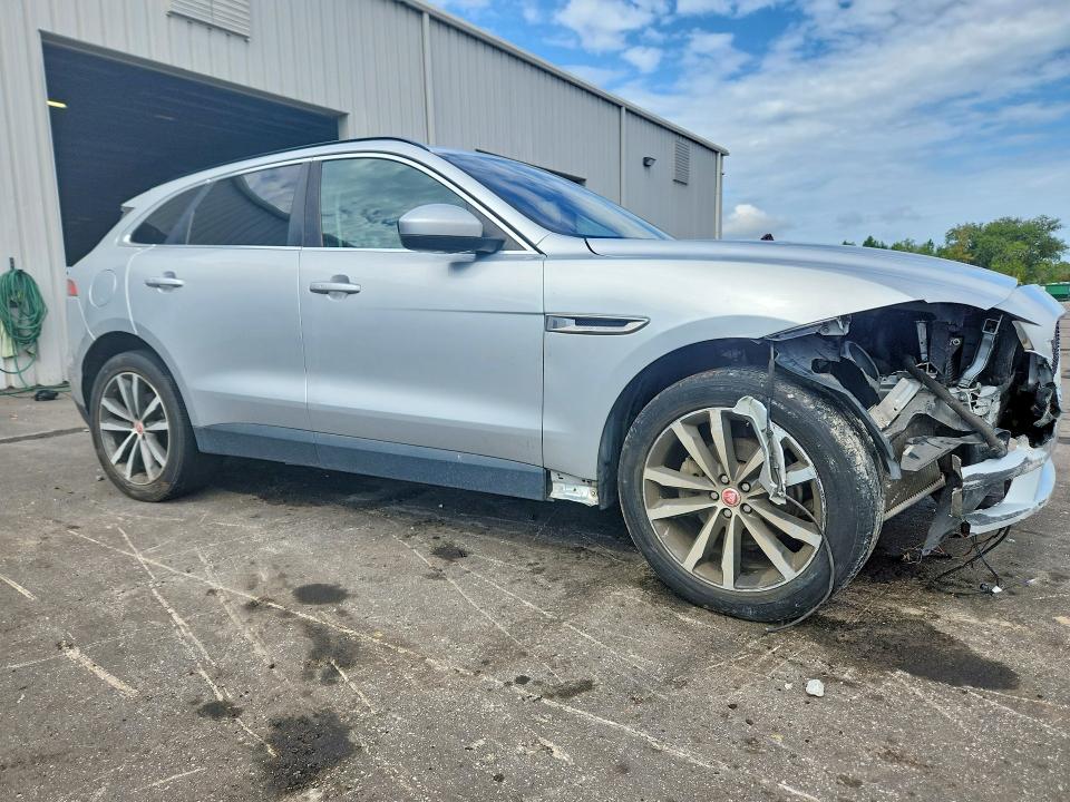 2019 Jaguar F-pace VIN SADCK2FX5KA359756 COPART salvage auction — FRONT END, Fl - Cert Of Title Slvg Rebuildable, sold $2,900 on 2026-08-03 (photo 4)