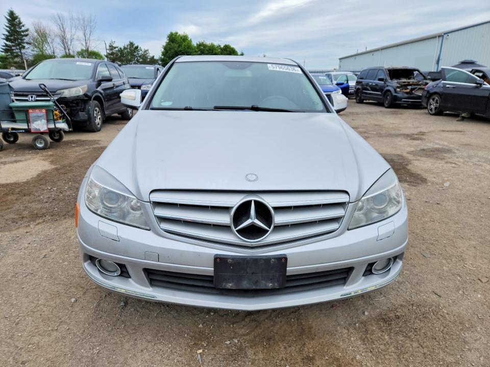 2008 Mercedes-benz C class VIN WDDGF54X38F066154 COPART salvage auction — MINOR DENT/SCRATCHES, ON - PERMIT NO BRAND - UNFIT, sold $450 on 2026-07-21 (photo 5)