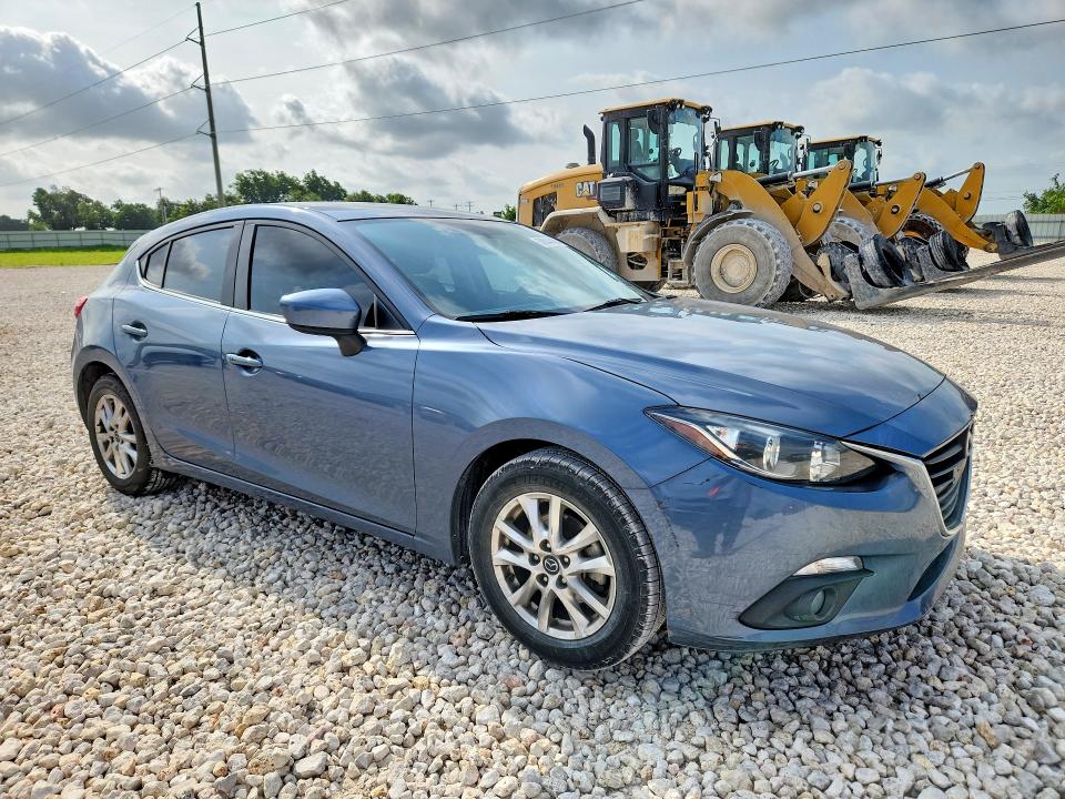 2015 Mazda 3 VIN 3MZBM1L7XFM144623 COPART salvage auction — SIDE, Tx - Salvage Vehicle Title, sold $525 on 2026-07-30 (photo 4)