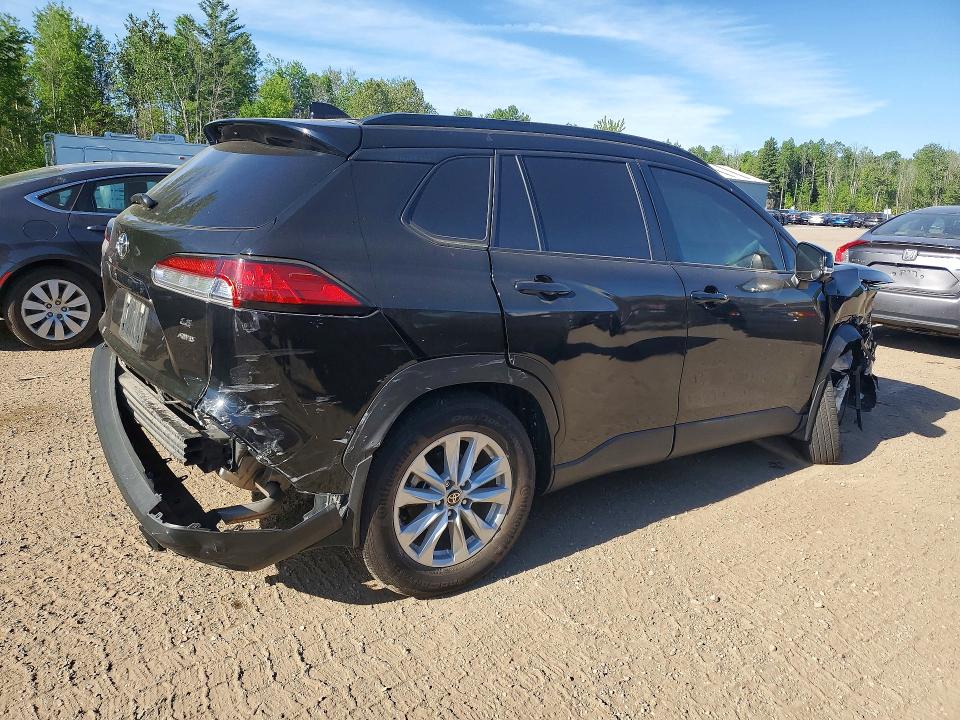 2023 Toyota Corolla cross VIN 7MUBAABG8PV076424 COPART salvage auction — FRONT END, On - Permit Salvage, sold $7,200 on 2026-07-09 (photo 3)