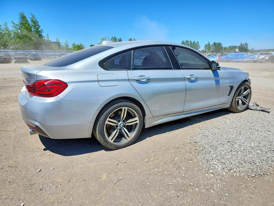 2018 BMW 4 series VIN WBA4J7C58JBH14365 COPART salvage auction — FRONT END, On - Permit No Brand - Unfit, sold $12,700 on 2026-07-09 (photo 3)