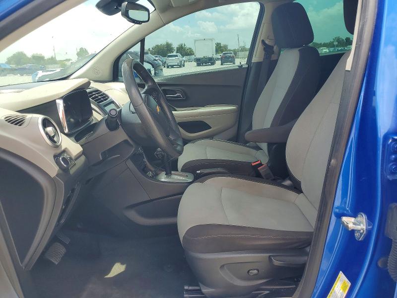 2015 Chevrolet Trax VIN KL7CJKSB4FB262182 COPART salvage auction — MINOR DENT/SCRATCHES, Fl - Cert Of Title Slvg Rebuildable, sold $300 on 2026-07-10 (photo 7)