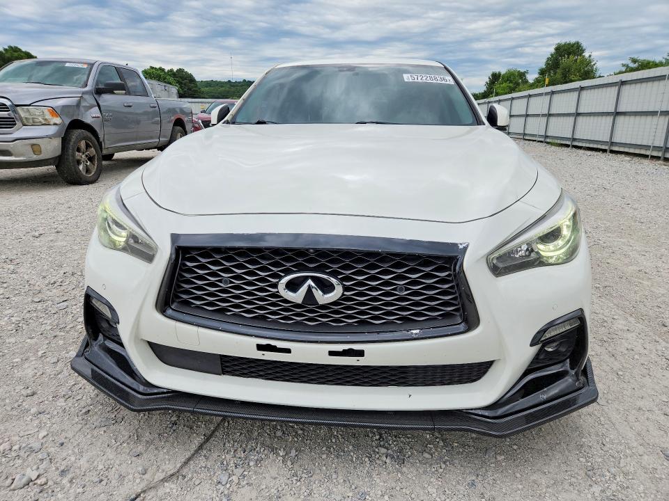 2019 Infiniti Q50 VIN JN1EV7AP5KM541152 COPART salvage auction — REAR END, AR - CERT OF TITLE-SALVAGE, sold $7,300 on 2026-07-27 (photo 5)