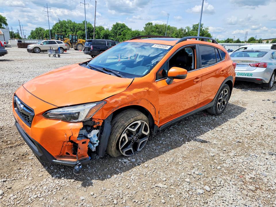 2019 Subaru Xv VIN JF2GTANC9KH203778 COPART salvage auction — FRONT END, Oh - Cert Of Title-Salvage, sold $3,850 on 2026-07-07 (photo 1)