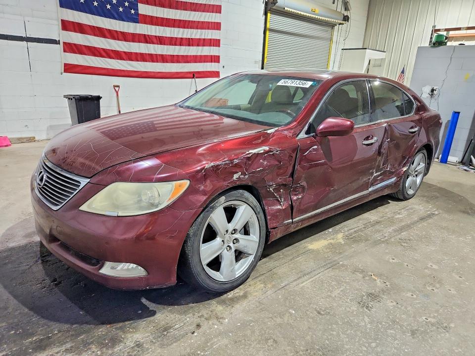 2009 Lexus Ls 460 VIN JTHBL46F895087552 — COPART salvage auction photo