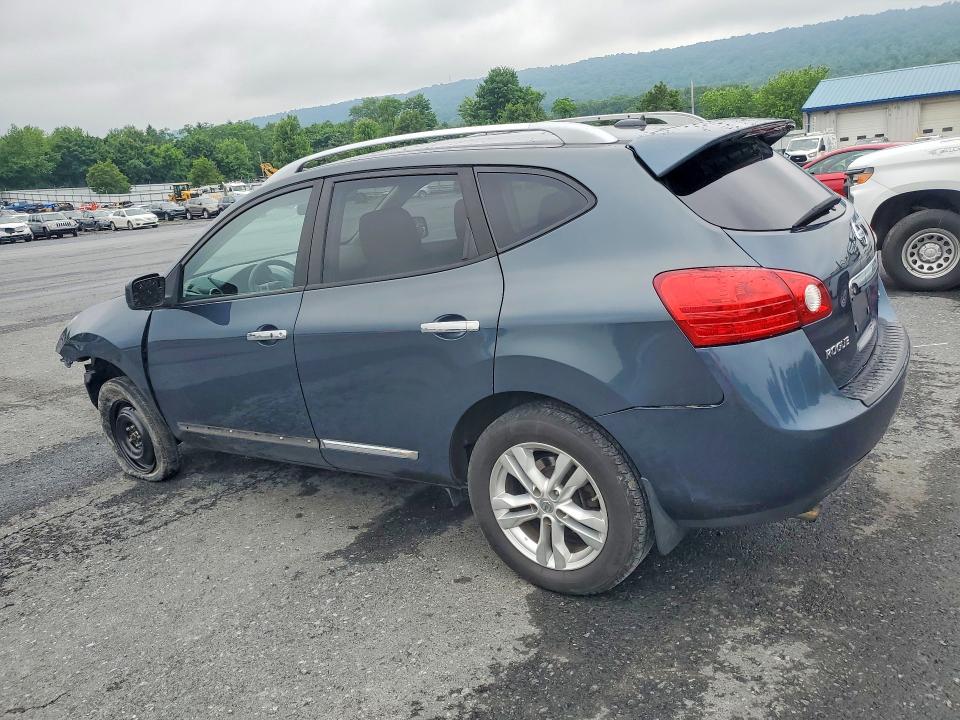 2013 Nissan Rogue VIN JN8AS5MV5DW134365 COPART salvage auction — FRONT END, Pa - Certificate Of Salvage, sold $550 on 2026-07-07 (photo 2)