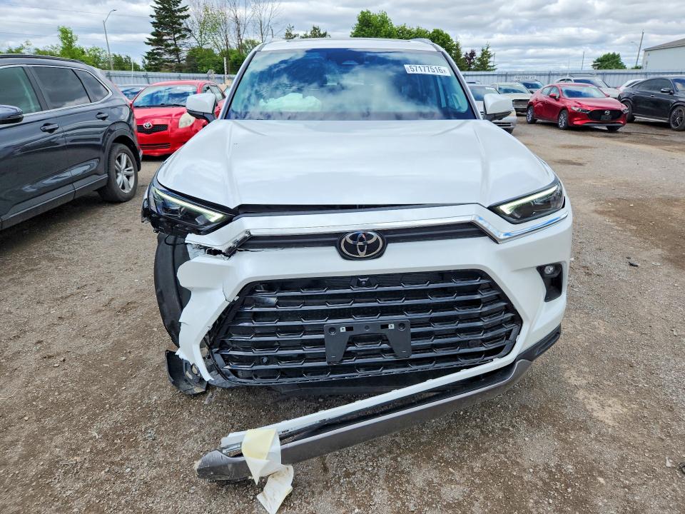 2026 Toyota Highlander VIN 5TDACAB5XTS079477 COPART salvage auction — FRONT END, On - Permit No Brand - Unfit, sold $26,500 on 2026-07-23 (photo 5)