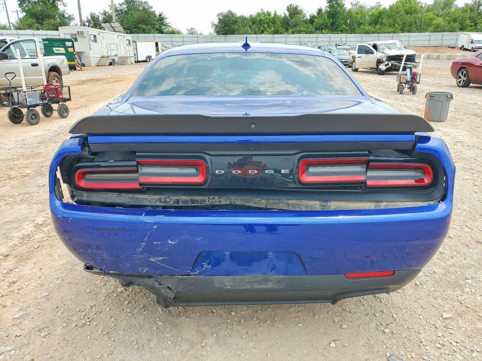 2021 Dodge Challenger VIN 2C3CDZBT0MH594107 COPART salvage auction — REAR END, Ok - Cert Of Title-Salvage, sold $8,100 on 2026-07-30 (photo 6)