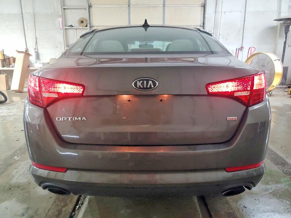 2013 Kia Optima VIN 5XXGM4A74DG093468 COPART salvage auction — FRONT END, Tn - Salvage Certificate, sold $175 on 2026-07-21 (photo 6)