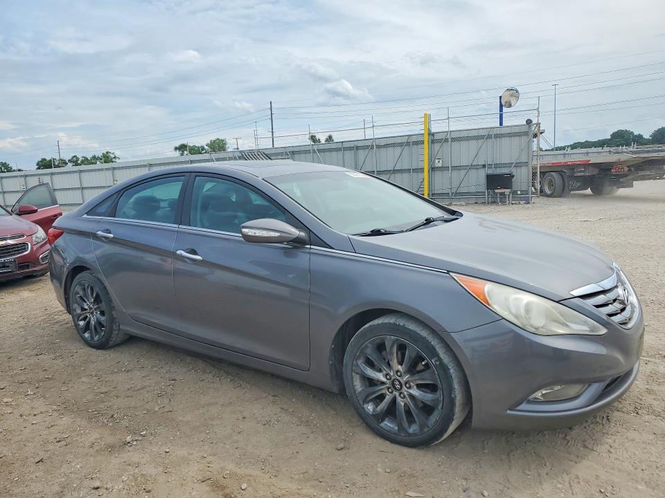 2011 Hyundai Sonata VIN 5NPEC4AB0BH228848 COPART salvage auction — HAIL, IA - CERT OF TITLE-SALVAGE TITLE, sold $825 on 2026-07-17 (photo 4)