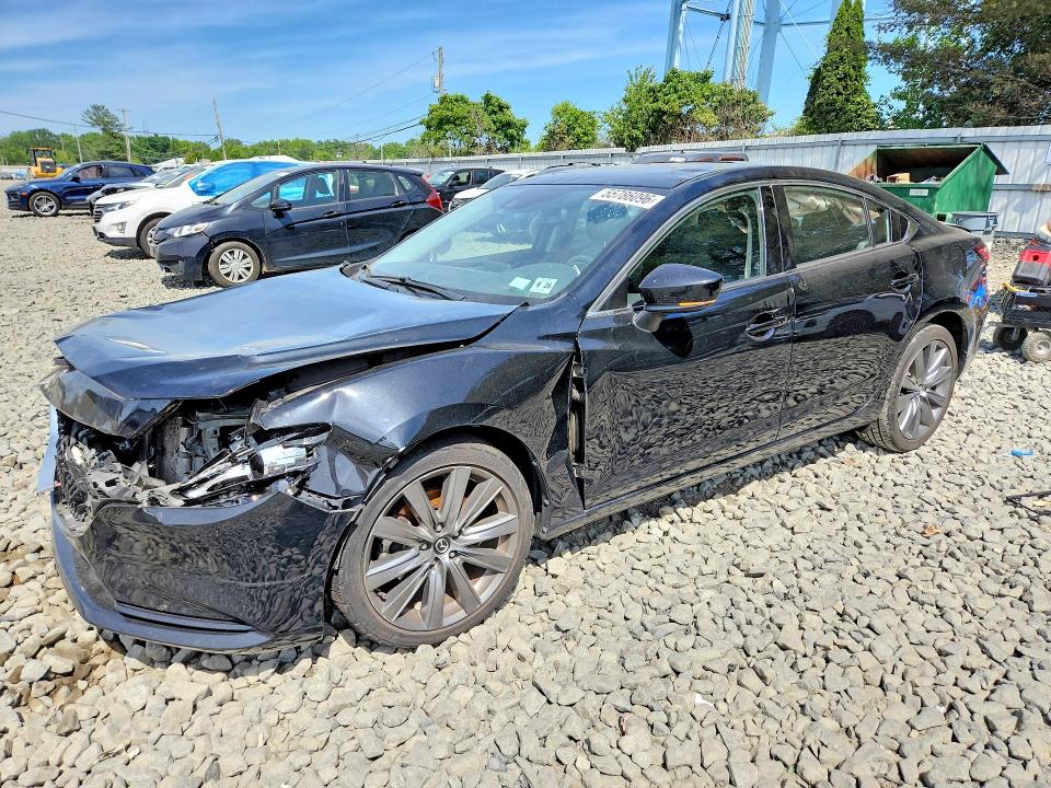 2021 Mazda VIN JM1GL1TY9M1600691 COPART salvage auction — FRONT END, Nj - Cert Of Title-Salvage, sold $2,500 on 2026-07-08 (photo 1)