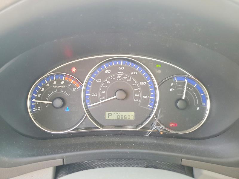 2010 Subaru Forester VIN JF2SH6DC2AH773680 COPART salvage auction — FRONT END, TX - SALVAGE VEHICLE TITLE (P), sold $375 on 2026-07-10 (photo 9)