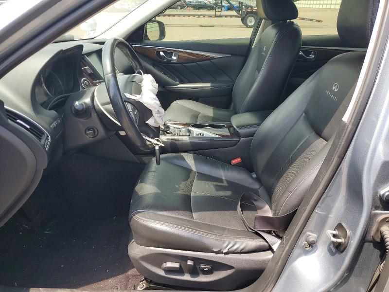 2014 Infiniti Q50 VIN JN1BV7AR5EM682635 COPART salvage auction — FRONT END, Ny - Mv-907A Salvage Certificate, sold $400 on 2026-07-15 (photo 7)