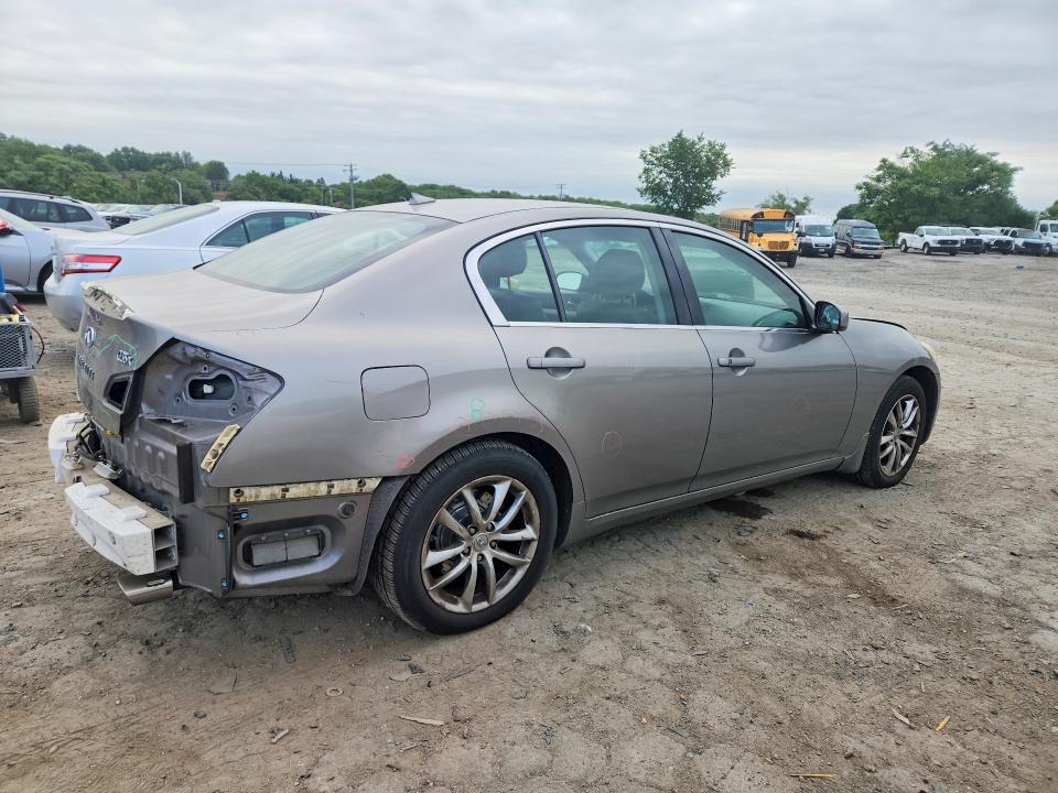 2008 Infiniti G VIN JNKBV61F48M277463 COPART salvage auction — REAR END, Md - Cert Of Salvage > 75% Damage, sold $1,400 on 2026-07-09 (photo 3)