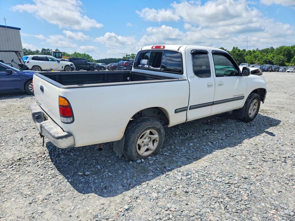 2002 Toyota Tundra VIN 5TBRN34122S224229 COPART salvage auction — FRONT END, GA - CERT OF TITLE-SALVAGE (P), sold $1,000 on 2026-07-23 (photo 3)
