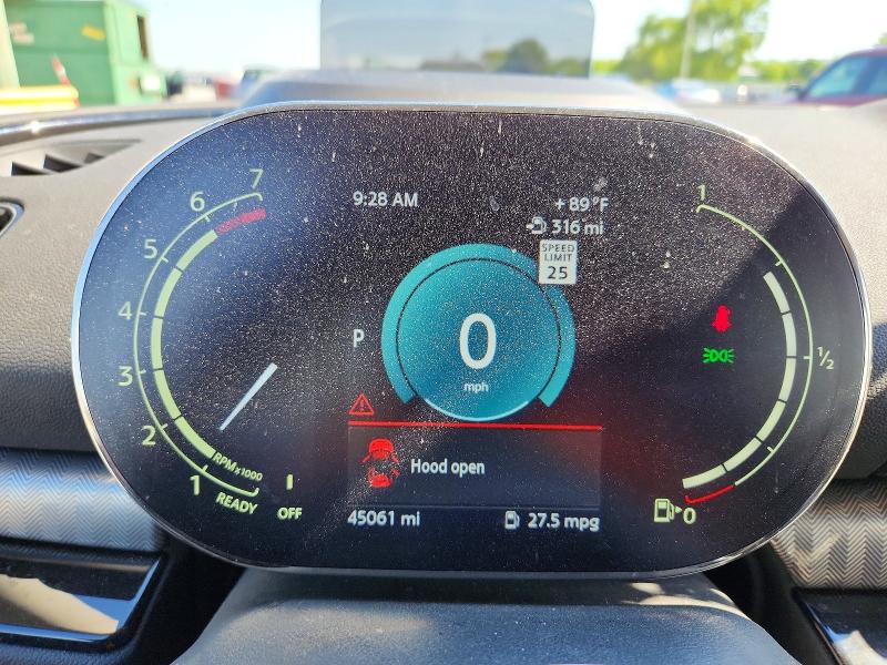 2022 Mini Cooper VIN WMWLV7C09N2R36260 COPART salvage auction — REJECTED REPAIR, TN - SALVAGE CERTIFICATE (P), sold $5,100 on 2026-07-06 (photo 9)