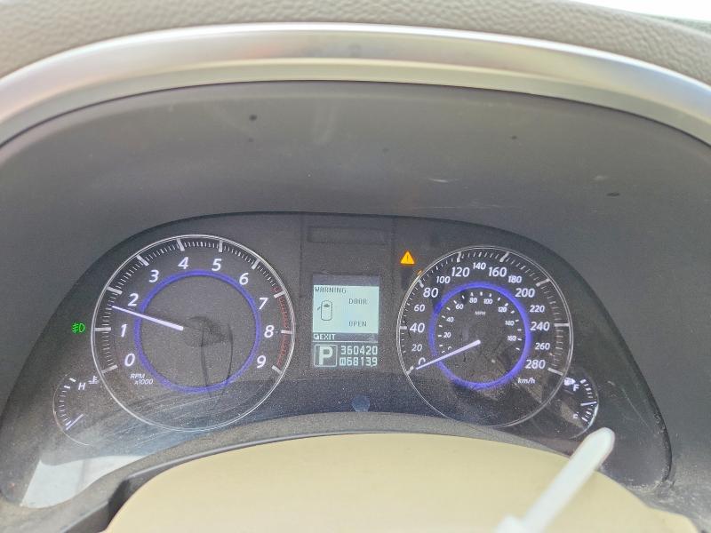 2012 Infiniti VIN JN8BS1MW9CM180295 COPART salvage auction — MINOR DENT/SCRATCHES, On - Permit No Brand - Unfit, sold $200 on 2026-07-29 (photo 9)