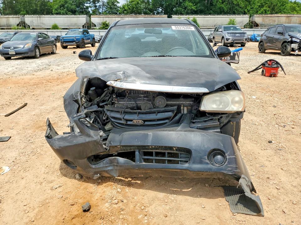 2006 Kia Spectra VIN KNAFE121765215147 COPART salvage auction — FRONT END, Nc - Salvage Certificate Of Title, sold $275 on 2026-07-13 (photo 5)