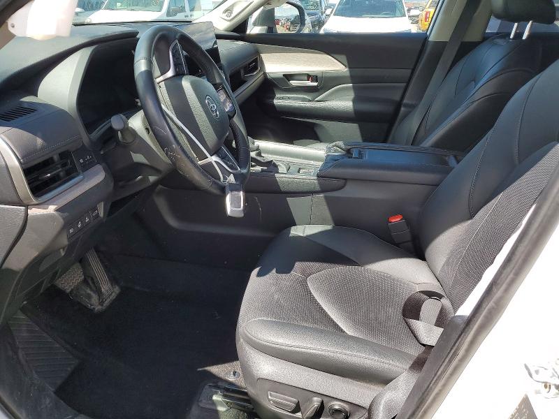 2024 Toyota Highlander VIN 5TDACAB57RS003188 COPART salvage auction — FRONT END, Id - Salvage Certificate Of Title, sold $1,750 on 2026-08-25 (photo 7)