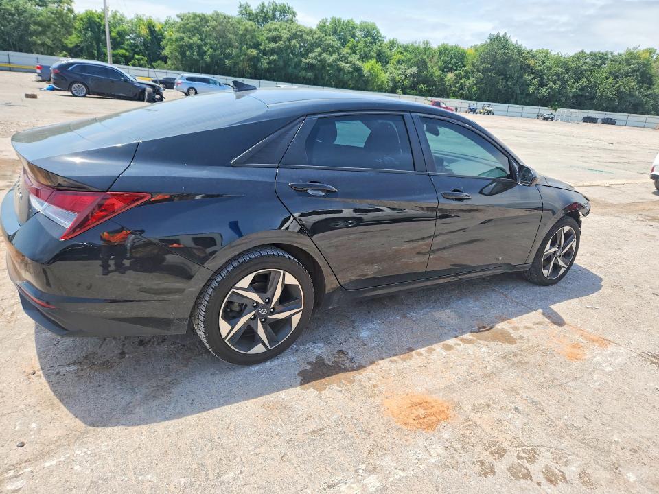 2023 Hyundai Elantra VIN KMHLS4AG4PU413189 COPART salvage auction — FRONT END, Ok - Cert Of Title-Rebuilt, sold $2,750 on 2026-07-30 (photo 3)