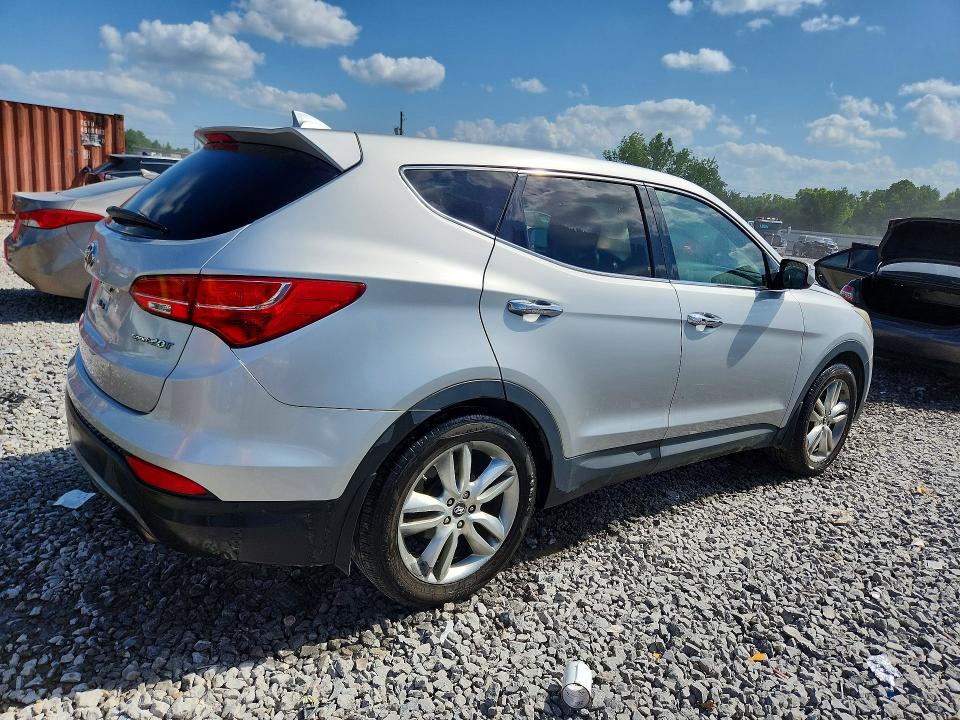 2013 Hyundai Santa fe VIN 5XYZW3LA4DG074260 COPART salvage auction — SIDE, Al - Cert Of Title-Salvage Title, sold $225 on 2026-07-28 (photo 3)