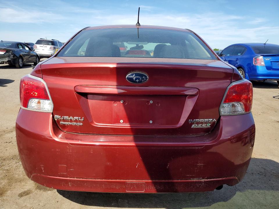 2012 Subaru Impreza VIN JF1GJAA65CH013052 COPART salvage auction — FRONT END, Pa - Cert Of Title (P), sold $1,100 on 2026-07-02 (photo 6)