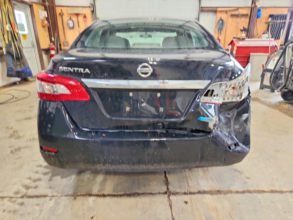 2015 Nissan Sentra VIN 3N1AB7APXFL637737 COPART salvage auction — REAR END, Ab - Bos - Salvage, sold $850 on 2026-07-02 (photo 6)