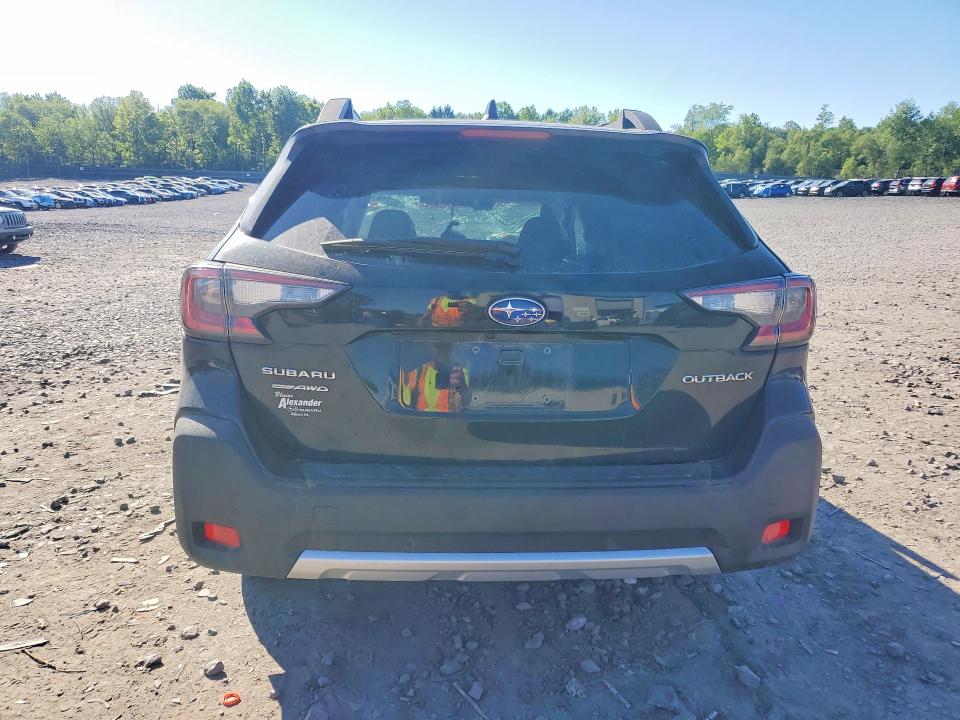 2025 Subaru Outback VIN 4S4BTANC3S3198823 COPART salvage auction — ROLLOVER, Pa - Certificate Of Salvage, sold $1,100 on 2026-07-29 (photo 6)