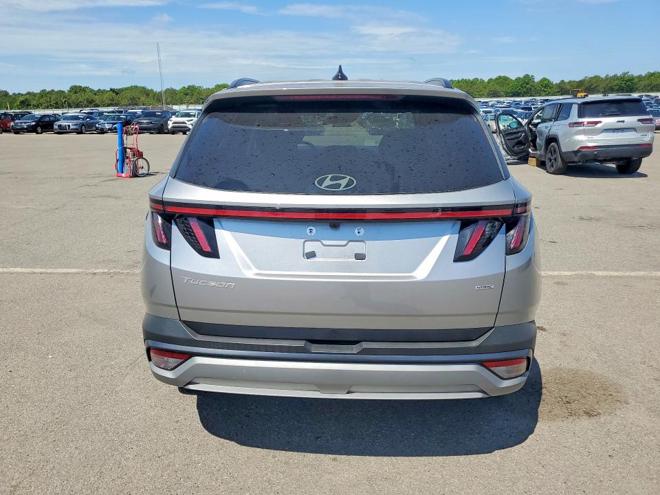 2025 Hyundai Tucson VIN 5NMJCCDE7SH448872 COPART salvage auction — FRONT END, Ny - Mv-907A Salvage Certificate, sold $9,300 on 2026-07-29 (photo 6)