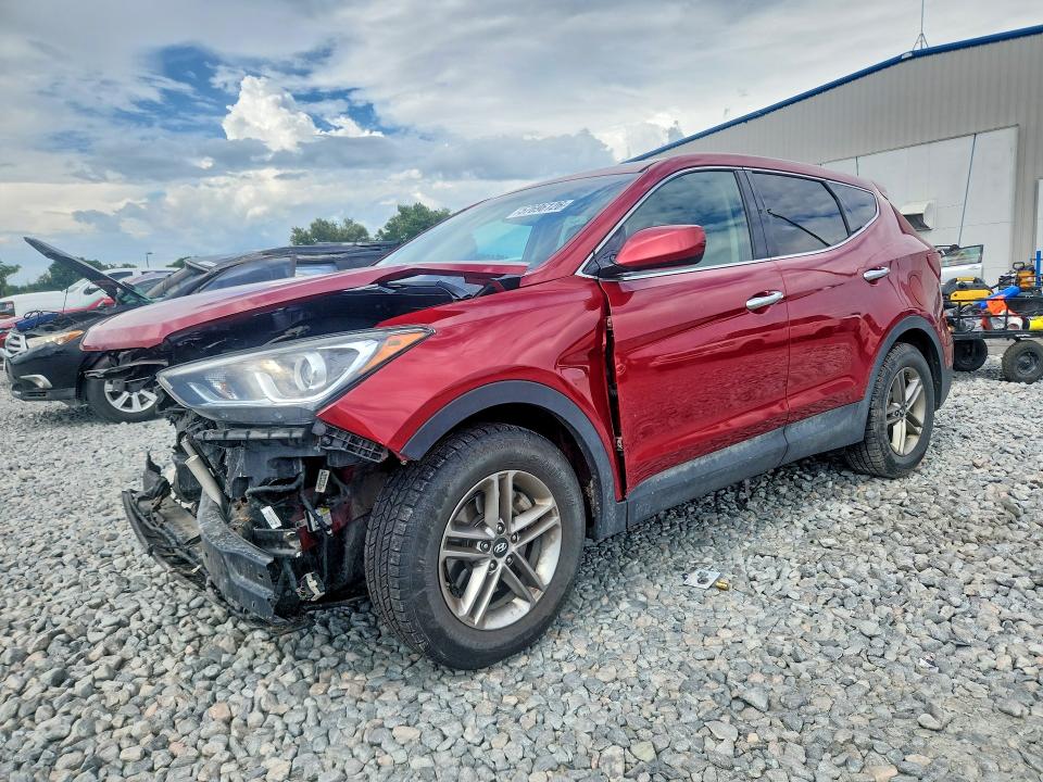 2018 Hyundai VIN 5XYZTDLB9JG531048 COPART salvage auction — FRONT END, Fl - Cert Of Title Slvg Rebuildable, sold $1,200 on 2026-07-22 (photo 1)
